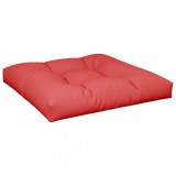 Cumpara ieftin Perna pentru paleti, rosu, 70x70x12 cm, material textil