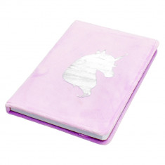 Agenda A5 cu coperta plus, unicorn