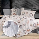 Lenjerie de pat creponata 100% bumbac (crep51)