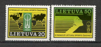 Lituania.1991 Jocuri sportive ale lituanienilor de pretutindeni GL.15 foto