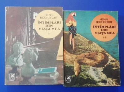 myh 23f - Henri Rochefort - Intamplari din viata mea - 2 vol - ed 1983 foto
