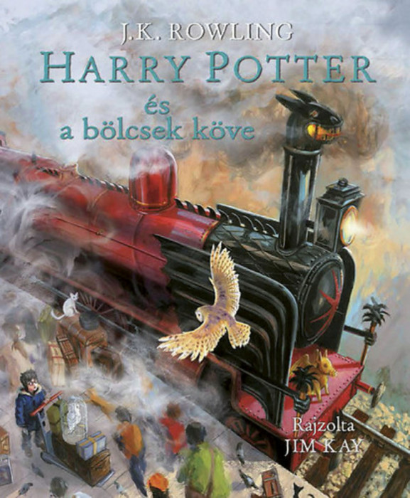 Harry Potter &eacute;s a b&ouml;lcsek k&ouml;ve - Illusztr&aacute;lt kiad&aacute;s - J. K. Rowling