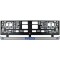Set 2 bucati, suport numar inmatriculare argintiu Iveco IV
