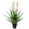 Plantă Artificială Orhidee Cymbidium Cu Ghiveci 100 cm Verde 245952, General