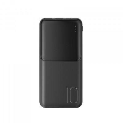 Baterie Externa XO Design PR251, 10000mAh, 10.5W, 2 x USB-A, Neagra foto