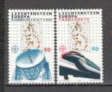 Liechtenstein.1988 EUROPA-Transport si comunicatii SL.195, Nestampilat