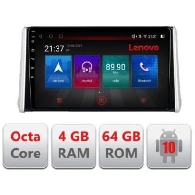 Navigatie Toyota Rav4 2018- E-RAV4 Octa Core cu Android Radio Bluetooth Internet GPS WIFI DSP 4+64GB 4G CarStore Technology foto