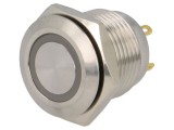 Comutator Anti-Vandalism 2 SPST-NO Alb IP65 2A 36VDC