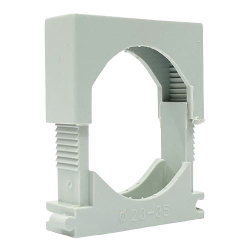 Set 50 buc cleme cu dinti conectabile 38-50mm pentru tuburi PVC