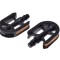 Set 2 pedale copii Wellgo din plastic pentru bicicleta, filet 1/2, culoare negru Cod:AWR0072