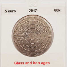 2190 Portugalia 5 Euro 2017 Glass and Iron ages km 878