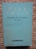 Mark Twain - Bancnota de un milion de lire, Humanitas