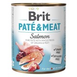 Cumpara ieftin Brit Pate and Meat Salmon, 800 g