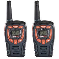 Set walkie-talkie Cobra AM855, 10 km, 16 canale, 121 coduri private, IPX2