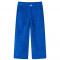 Pantaloni pentru copii, velur, albastru cobalt 92 GartenMobel Dekor