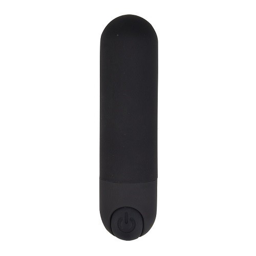 Vibratoare glont - Loving Joy Joy Glont Vibrator cu 10 Functii Reincarcabil Negru Vibrator Puternic Mic Cat Palma