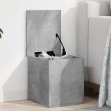 Cumpara ieftin Cutie de depozitare, gri beton, 30x35x35 cm, lemn prelucrat