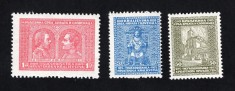 Iugoslavia 1929 - Mileniul Croatiei, serie nestampilata cu sarniere