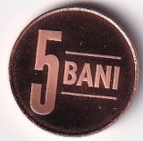 Romania 5 Bani 2022 - Din set de monetarie, 18.2 mm KM-442 UNC !!!