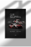 mxm_racing_17|Poster de curse GT și DTM, mașini de curse moderne pe p&acirc;nză, artă murală fără ramă cu motorsport, legende de pistă | A4 (21 x 29.7 cm) -