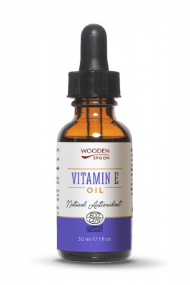 Vitamina E naturala, 30ml, Wooden Spoon foto