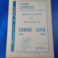 program Strungul Arad - Rapid Arad