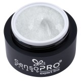 Gel Constructie Unghii Expert Line FrostedConfetti, SensoPRO Milano - Cotton 15ml