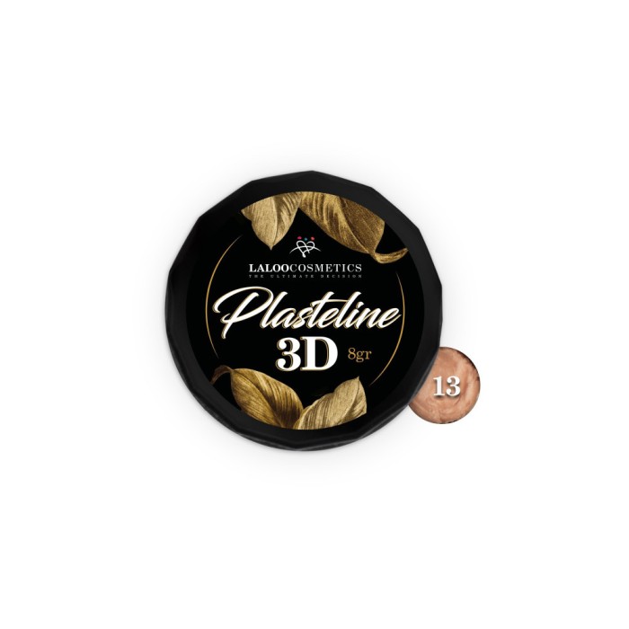 Plastelină 3D No.13 Maro deschis 8g Laloo