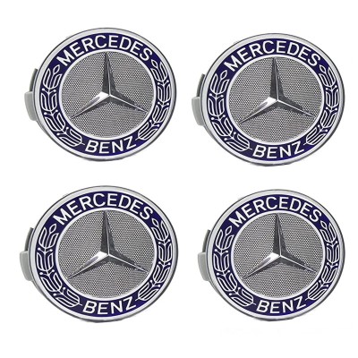 Set 4 capacele roti 75mm, pentru jante aliaj Mercedes foto
