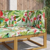 vidaXL Perna pentru canapea de exterior 3 pcs colorat Poliester 900876