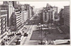 bnk cp Bucuresti - Pe b-dul g-ral Magheru - circulata foto