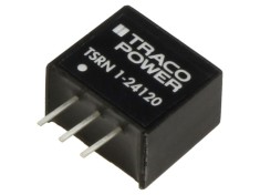 Convertor DC/DC TRACO POWER TSRN 1-24120, 13,5-42V Intrare, 12V 1A Ieșire SIP3 THT