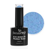 Cumpara ieftin Shimmer Rubber Base SensoPRO Milano - #52 Spoty Sky, 10ml