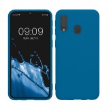 Husa Kwmobile pentru Samsung Galaxy A40, Albastru, Silicon, KWM000009ZX028C, Carcasa