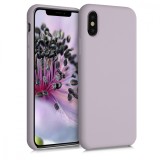 Husa pentru Apple iPhone X / iPhone XS, Silicon, Mov, 42495.192, Carcasa, Kwmobile