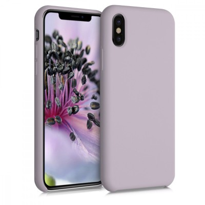 Husa pentru Apple iPhone X / iPhone XS, Silicon, Mov, 42495.192 foto