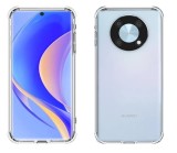 Husa silicon cu protectie camera pentru Huawei Y90, Transparent, Fara snur, Samsung