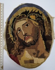 GOBLEN FOARTE VECHI /ICOANA / IISUS HRISTOS