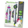 Set de creatie de masurare inaltime &ndash; Castel si strada, Folia