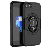 Husa de protectie pentru apple iphone 7/8 ipaky ring negru, Flippy