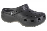 Papuci flip-flop Crocs Classic Platform Clog 206750-001 negru