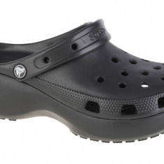 Papuci flip-flop Crocs Classic Platform Clog 206750-001 negru