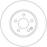 Disc frana fata- PS TRW DF4373