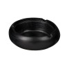 Scrumiera rotunda din ciment, Negru, 11.5 cm, ATU-086987, Oem