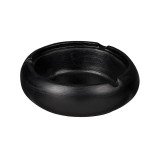 Scrumiera rotunda din ciment, Negru, 11.5 cm, ATU-086987, Oem