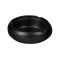 Scrumiera rotunda din ciment, Negru, 11.5 cm, ATU-086987