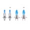 Set 2 x Bec auto cu efect Xenon, soclu H1/H7, 100W/set