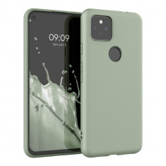 Husa pentru Google Pixel 5a, Silicon, Verde, 55374.172, kwmobile