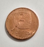 Fiji - 2 Cents 1992