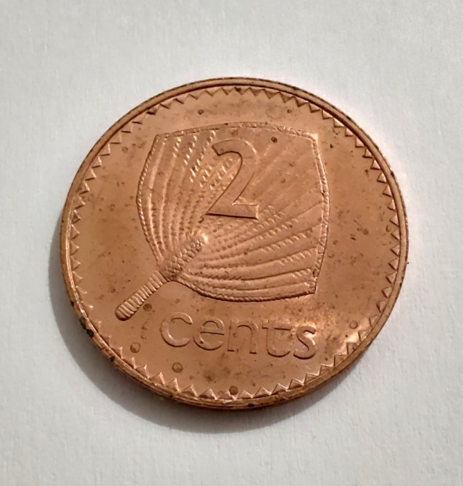 Fiji - 2 Cents 1992